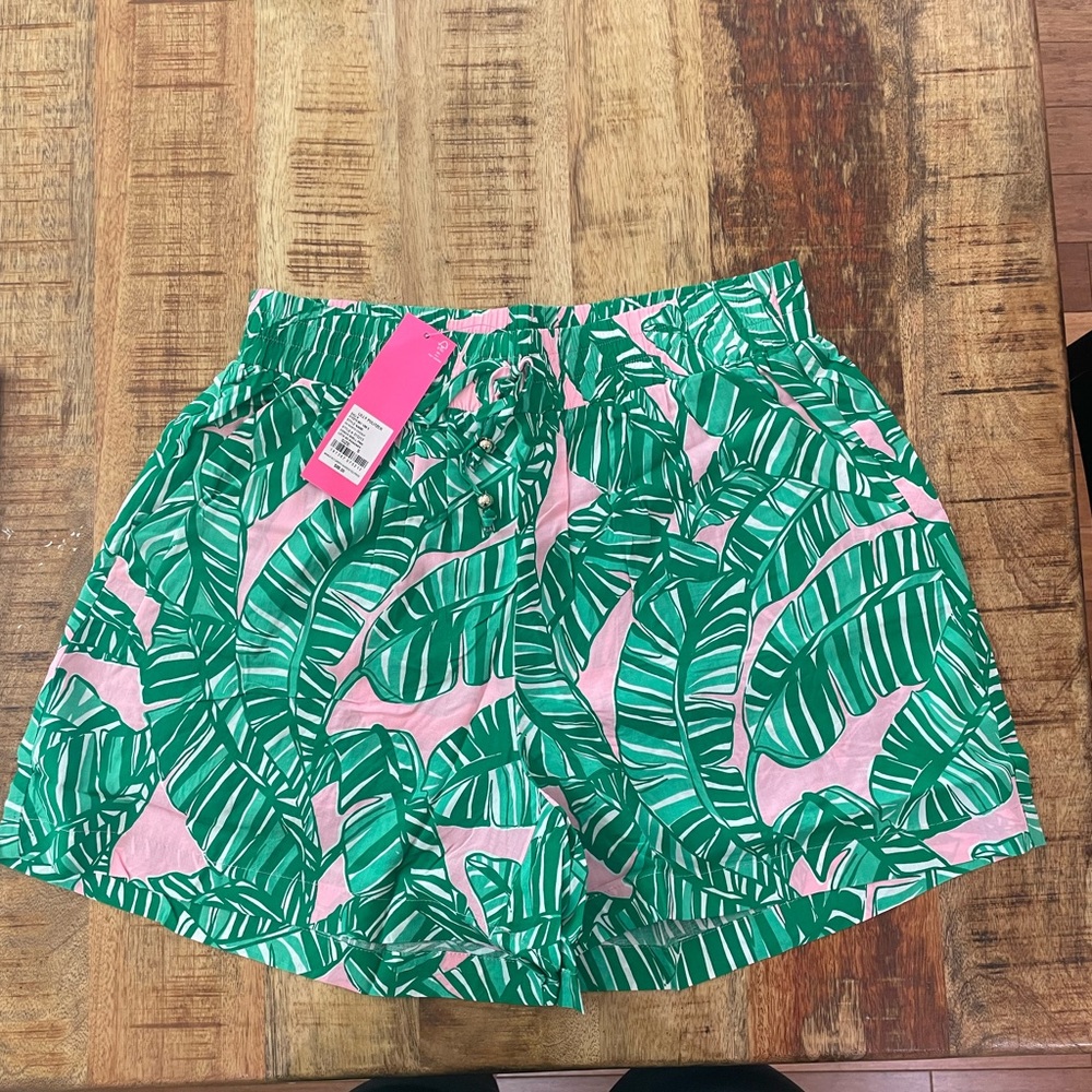 New Release Lilly Pulitzer Riv Cover-Up short (Let’s Go Bananas) NWT. Size Small